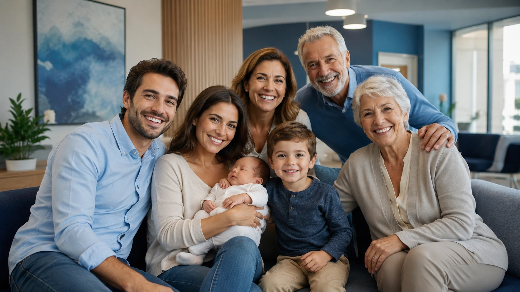 multi generational family